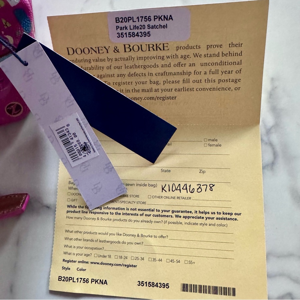 Dooney & Bourke Disney Park Life Satchel - Picture 9 of 16